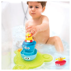 Yookidoo - Stack 'N' Spray Badewannenbrunnen - Badewannenspielzeug - 1 - 6 - YKD40115