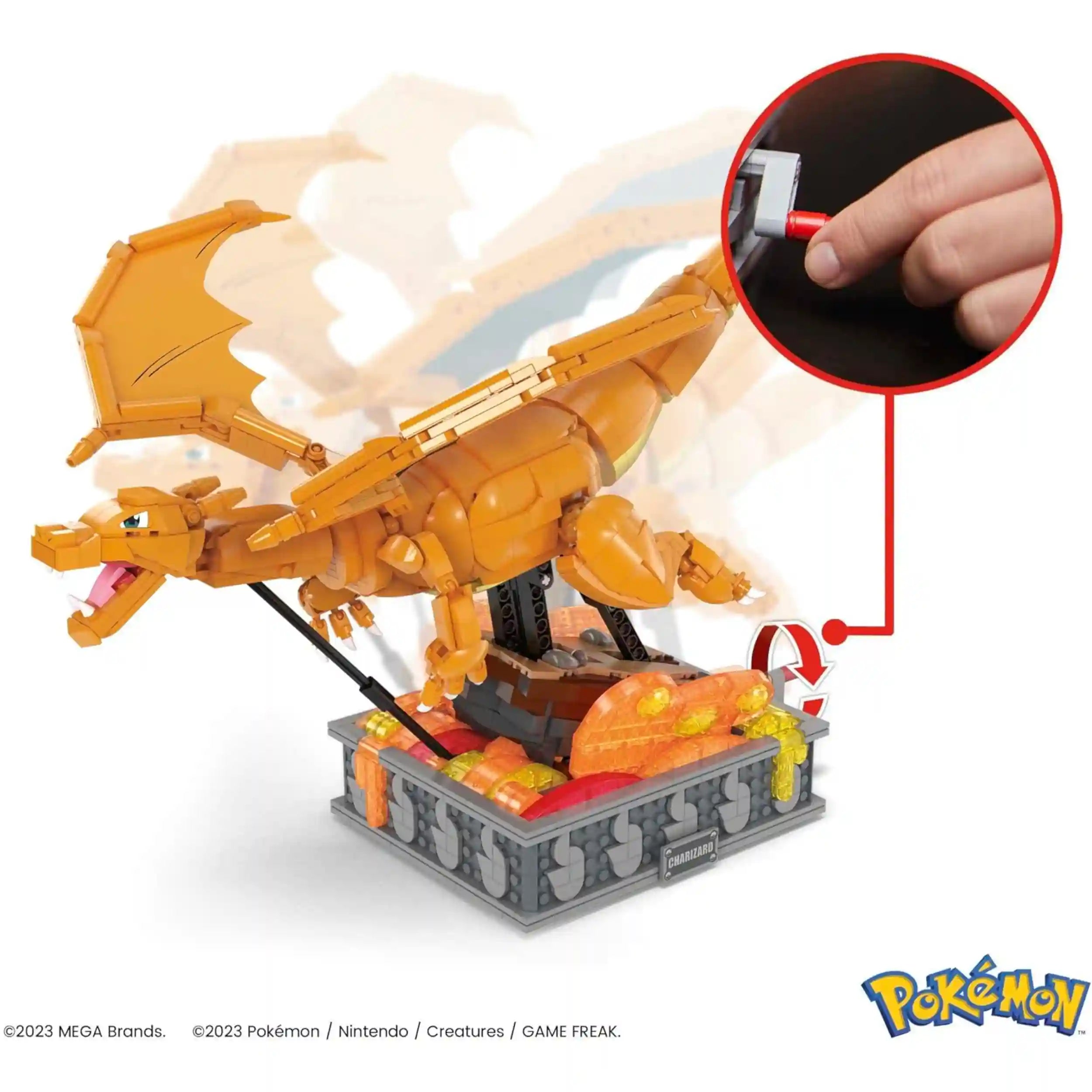 MATTEL - Mega Pokémon Kinetic Charizard Construction Set Toys