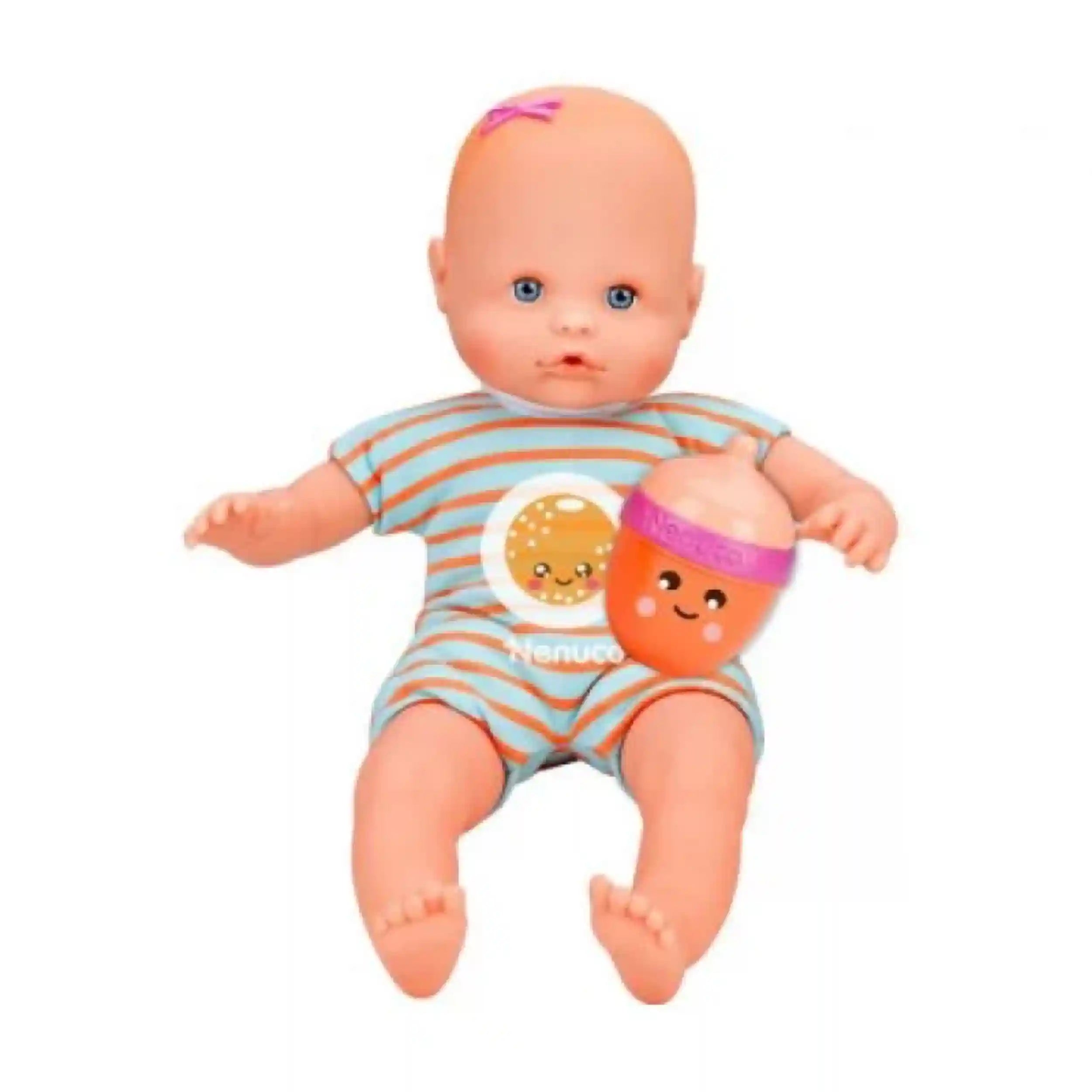 Famosa - Nenuco - Soft Baby Doll with Rattle Bottle 35 cm