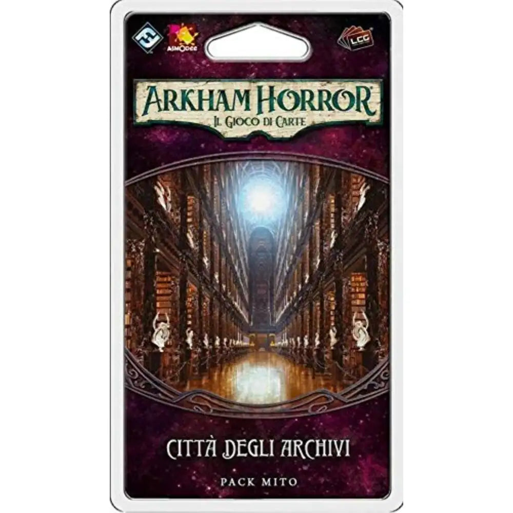 Asmodee - Arkham Horror LCG - Città degli Archivi - Kartenspiele - 14 - STR9622 - Italienische Ausgabe