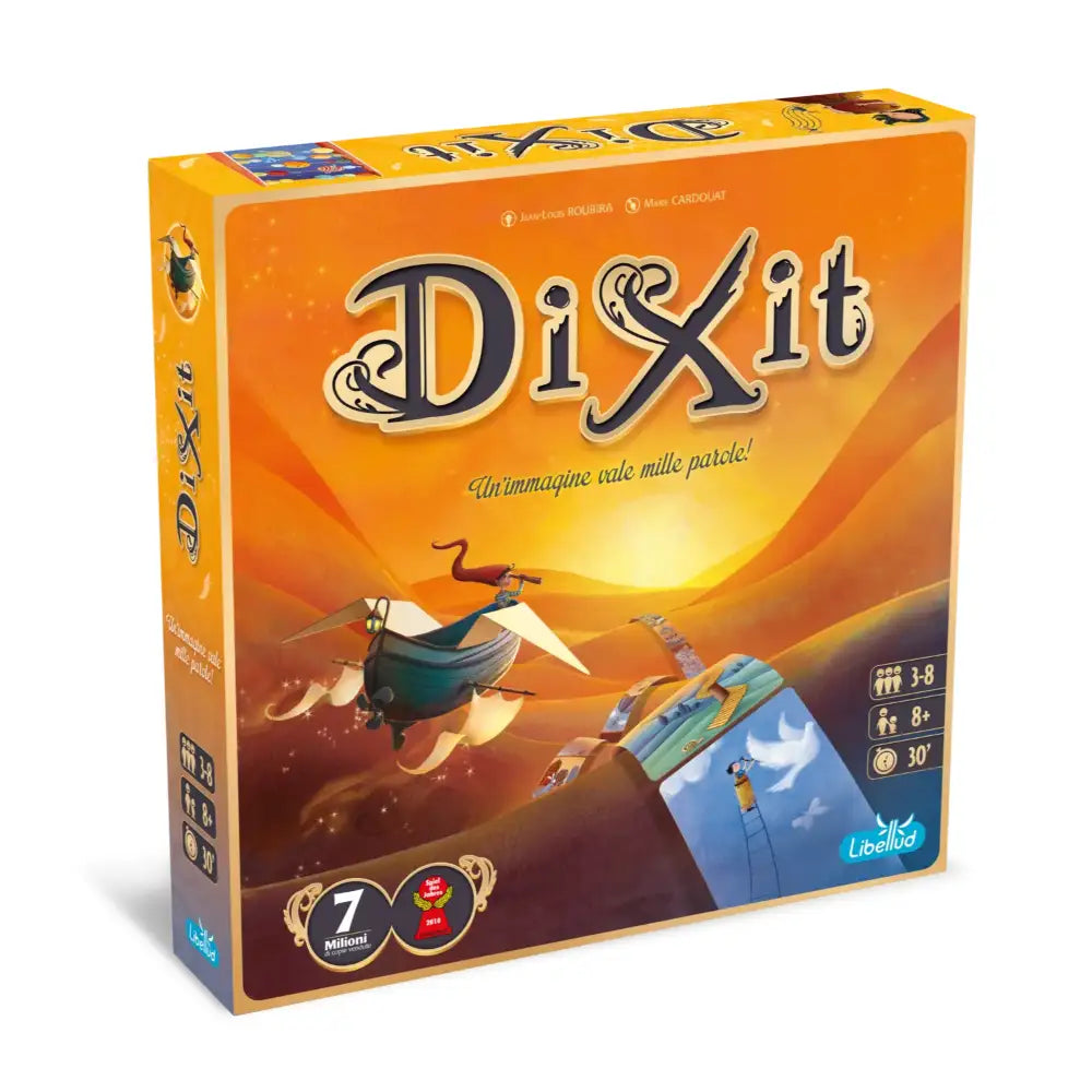 Asmodee - Dixit - Board Games - Age +8 - Creative Adventure - STR8016 - Italian Edition