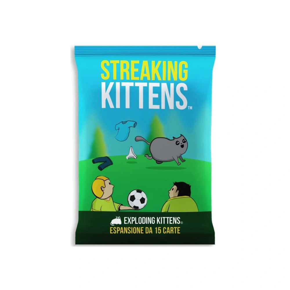 Asmodee - Streaking Kittens - Board Games - Age +7 - STR8619 - Italian Edition