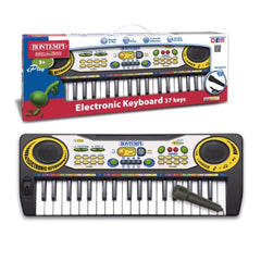 Bontempi - 37-key electronic keyboard with microphone - Educational Musical Instruments - Age +3 - 54033776