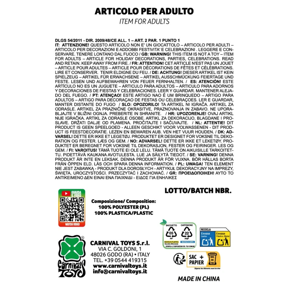 Black lace mask with rhinestones on cardboard packaging, featuring a centered layout and a black and white background.