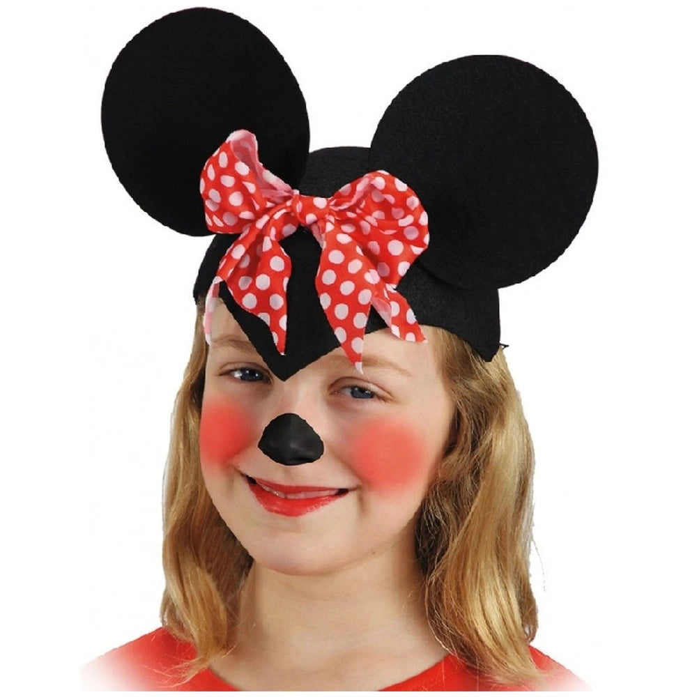 Carnival Toys - Minnie Mouse Filzkappe für Verkleidungsspaß und fantasievolles Spielen - Rollenspiele und Berufsspiele