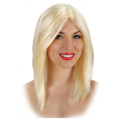 Carnival Toys - Glatte blonde Perücke für Verkleidungsspaß und fantasievolles Spielen - Rollenspiele und Berufsspiele