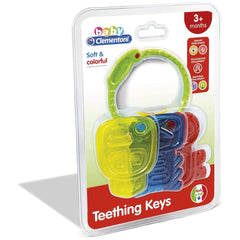 Clementoni - Baby-Teething-Keys - Pacifiers-Teethers