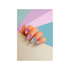 Clementoni - Crazy Chic Klebende Glitzer-Nägel - Makeup