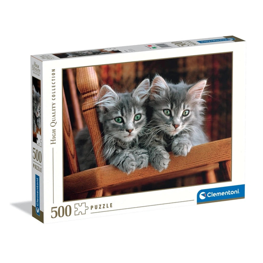 Clementoni Hochwertige Kollektion - Kätzchen 500 Teile Puzzle