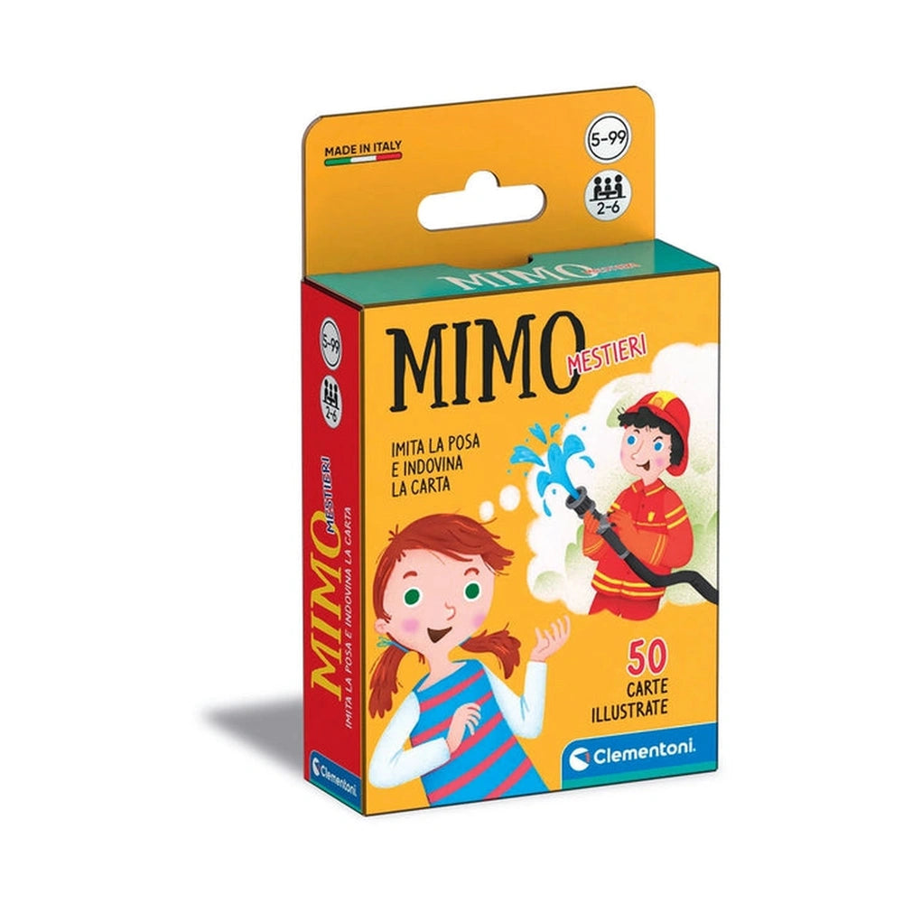 Clementoni - Mimo Mestieri Card Games - Italian Edition