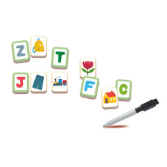 Clementoni - Sapientino-Magnetbuch mit Buchstaben und Wörtern - Lernspielzeug