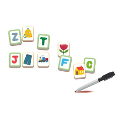 Clementoni - Sapientino-Magnetbuch mit Buchstaben und Wörtern - Lernspielzeug