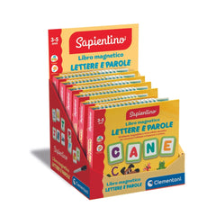 Clementoni - Sapientino-Magnetbuch mit Buchstaben und Wörtern - Lernspielzeug
