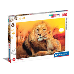 Clementoni Super Color - Unerwartete Umarmung 180 Teile Puzzle