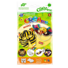 Feuchtmann Creame Mask Set featuring three colorful masks on green packaging with bold text and graphics, quality made in Ger