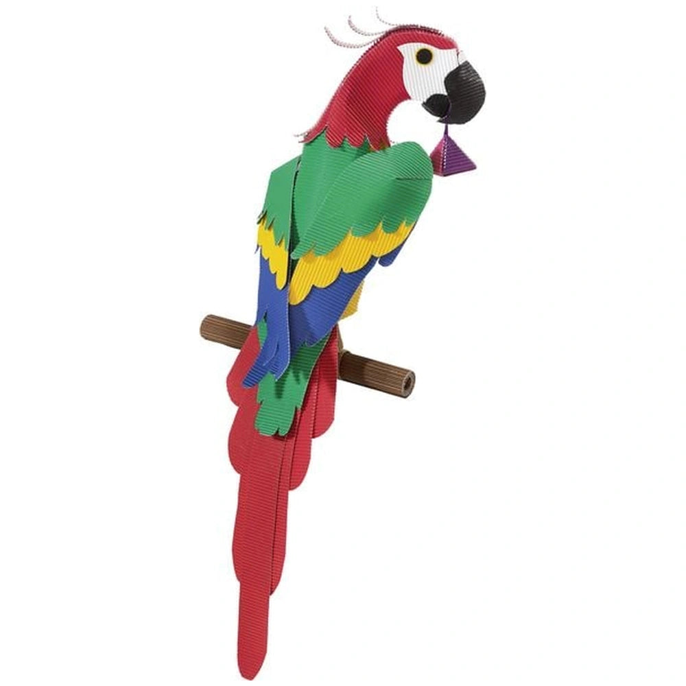 Folia Hobby Set Wellpappe includes 10 multi-coloured sheets of corrugated cardboard, perfect for arts and crafts projects.