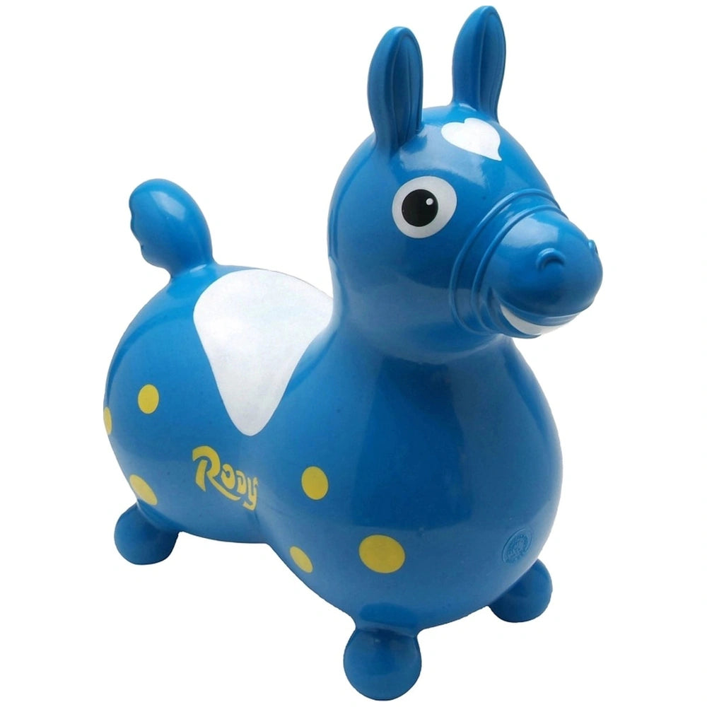 Gymnic - Rody Reitspielzeug Springendes Pferd Blau