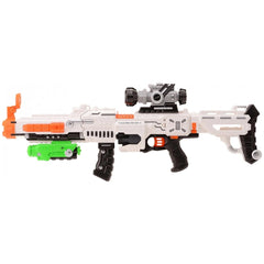 Johntoy - Tack Pro Sniper With 20 Darts And Light 75 Cm - Outdoor Play Equipment