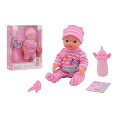 Joueco - Baby-Rose-Drink-Pee-Puppe-Sammelobjekte