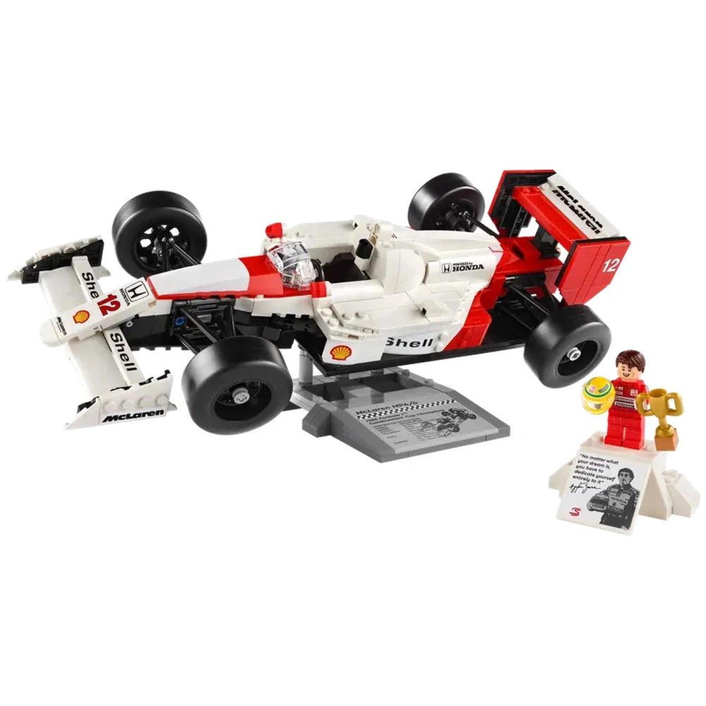 Lego - Icons - McLaren MP4/4 & Ayrton Senna - Konstruktionsspielzeug
