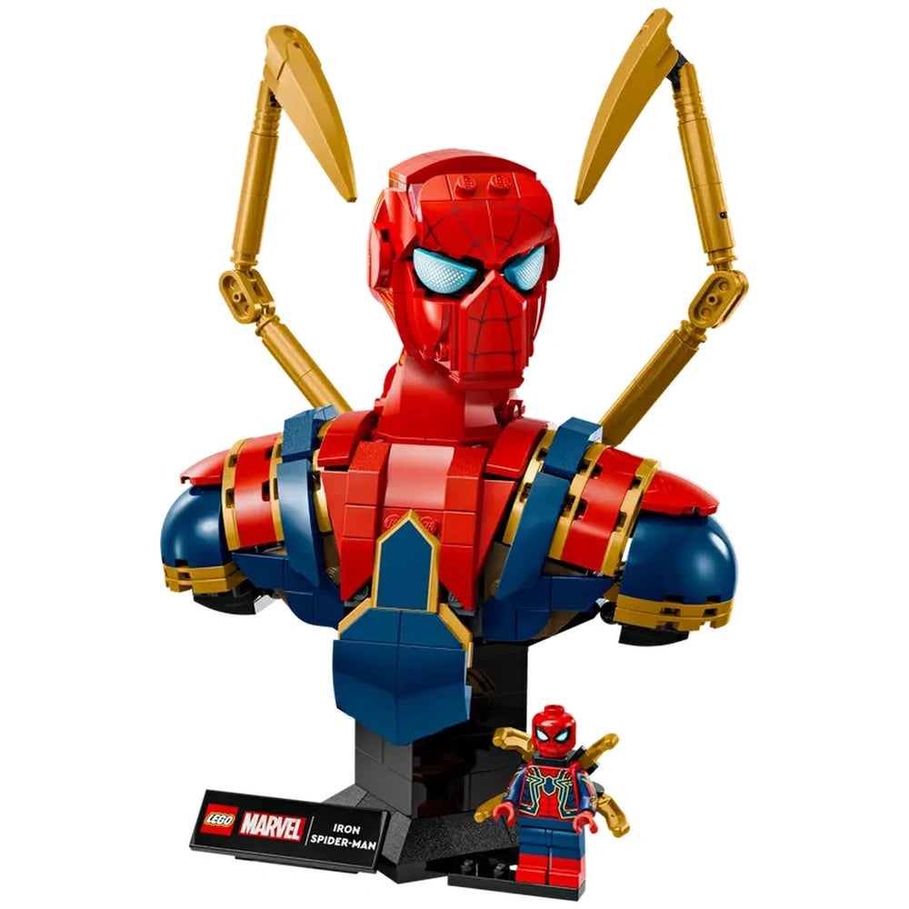 LEGO - Iron Spider-Man Bust - Action & Toy Figures