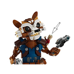 Lego - Marvel Superhelden - Rocket & Baby Groot - Baukasten Spielzeug