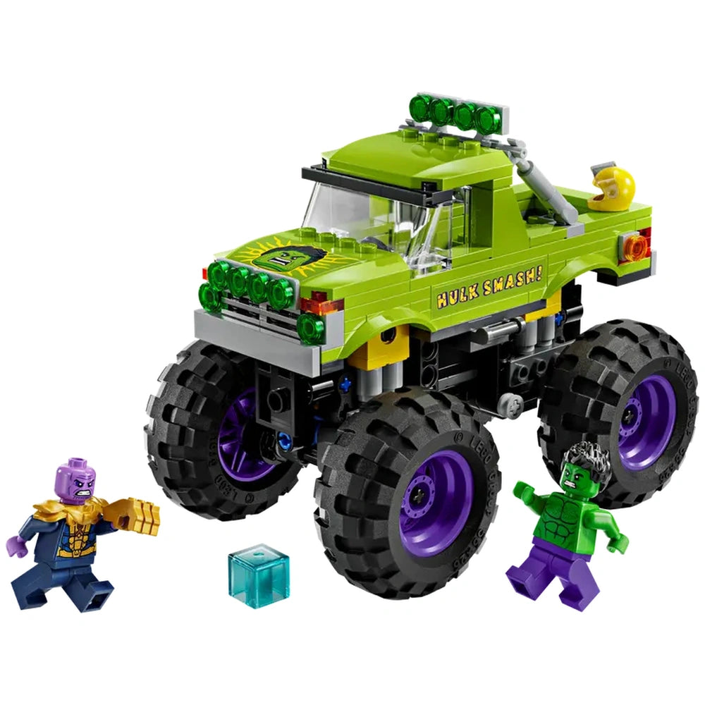 Lego - Marvel Superhelden - Der Hulk Truck gegen Thanos - Konstruktionsspielzeug
