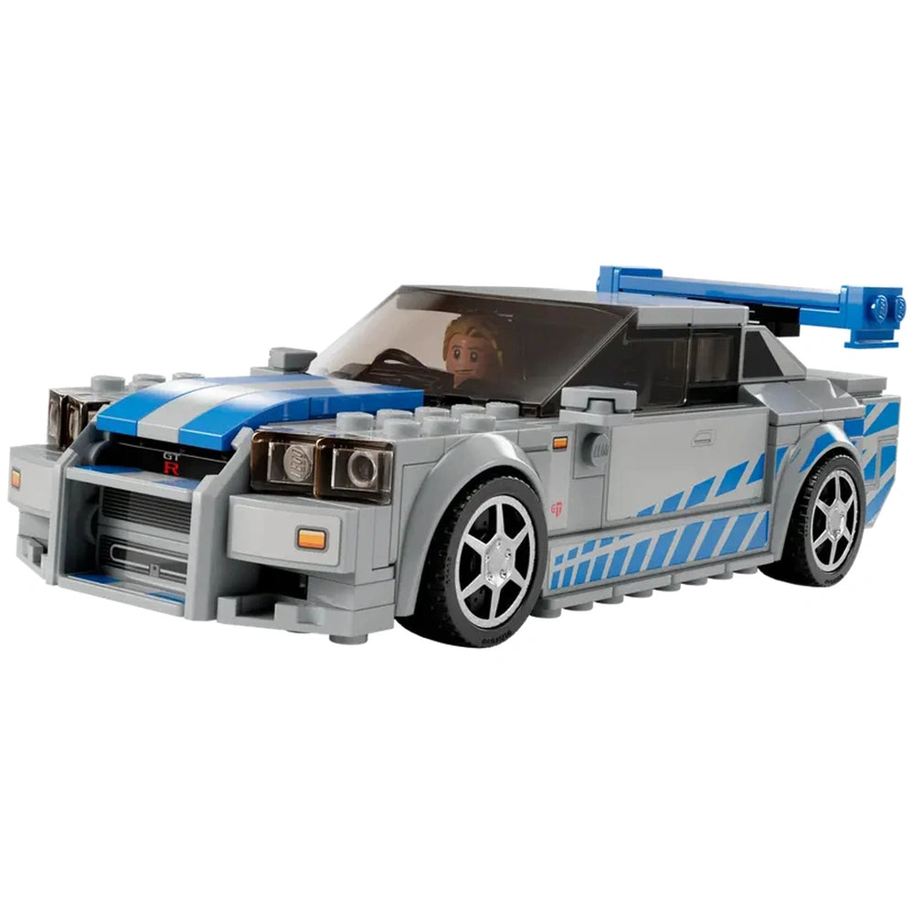 Lego - Speed Champions - 2 Fast 2 Furious Nissan Skyline GT-R (R34) - Konstruktionsspielzeug