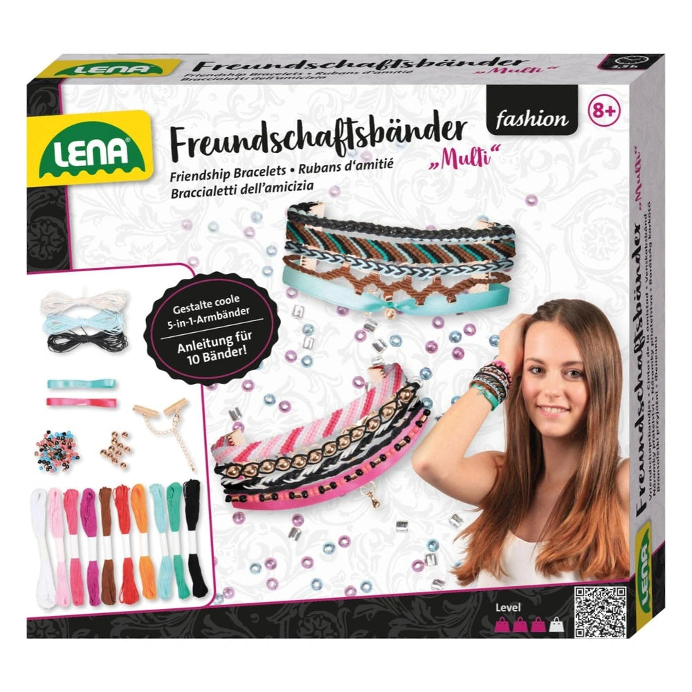 Lena - 5 in 1 Friendship bracelets - Arts & Crafts