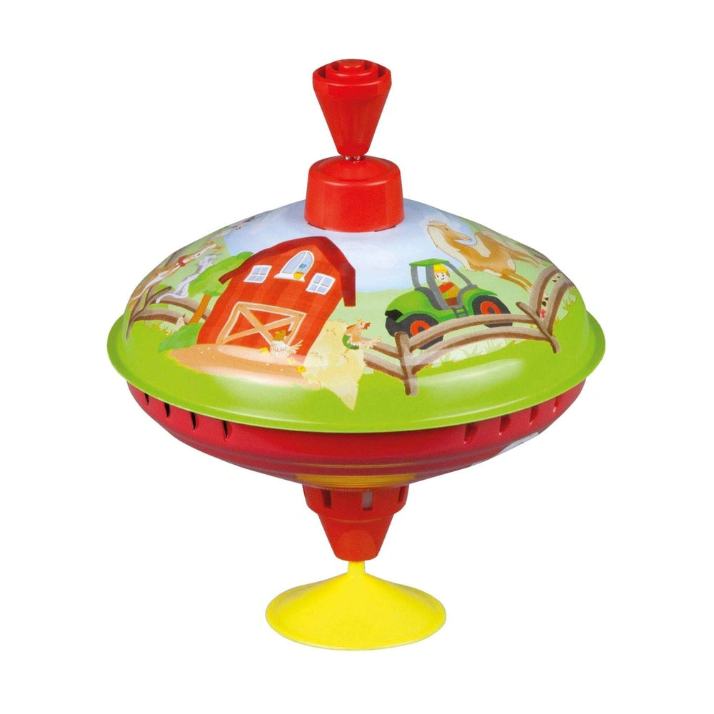 Lena - Kreisel - Drehende Farm 16 cm - Babyspielzeug