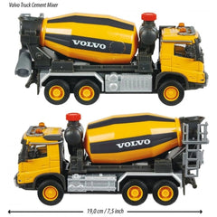 Majorette - Volvo-MFX-Zementmischer-Lkw-Spielzeuge