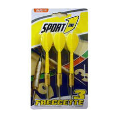 Mandelli - Sport1 3 Darts 15 g Gelb - Sportspielzeug