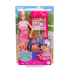 Mattel - Puppen-Sets - Barbie Malibu am Markt - Pink - 3 Jahre - Rollenspiel