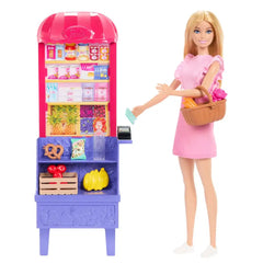 Mattel - Puppen-Sets - Barbie Malibu am Markt - Pink - 3 Jahre - Rollenspiel
