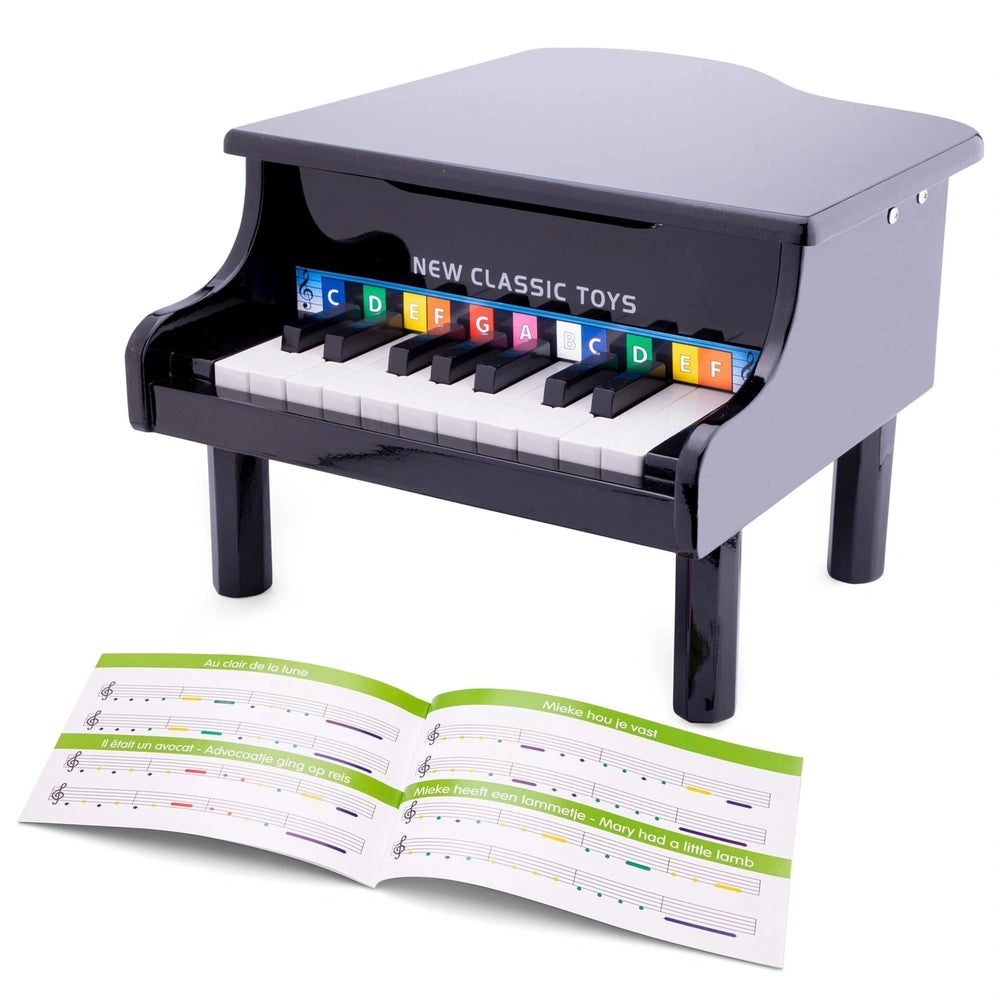 New Classic Toys - Klavier - 18 Tasten - Schwarz - Musikinstrumente