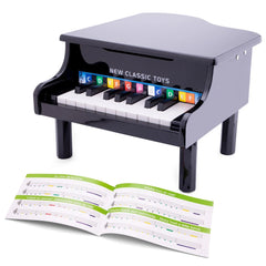 New Classic Toys - Klavier - 18 Tasten - Schwarz - Musikinstrumente