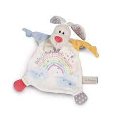 NICI - Guardian Bunny Comforter and Rattle Ring - Baby Activity Toys