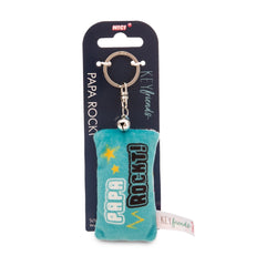 NICI - Key-Friends-Papa-Rockt-Keyholder-Mini-Plüschkissen