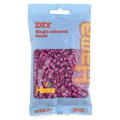Pet Hama Bügelperlen - Pflaume (82) 1000 Stück.