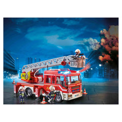 Playmobil City Action Fire Engine Ladder Truck - 9463