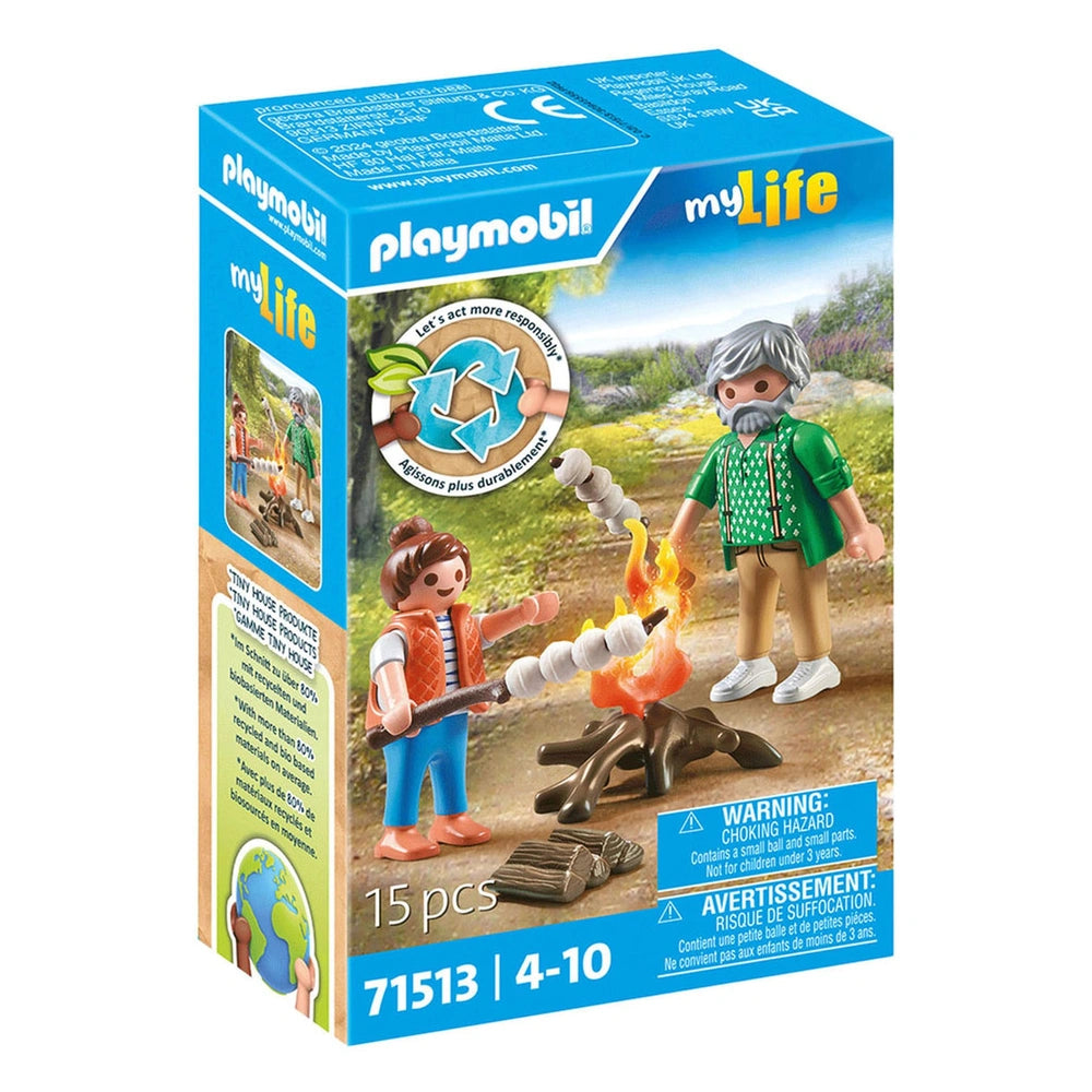 Playmobil Mein Leben Lagerfeuer mit Marshmallows - 71513