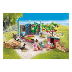 Playmobil Mein Leben Kleine Hühnerfarm Im Garten Des Kleinen Hauses - 71510