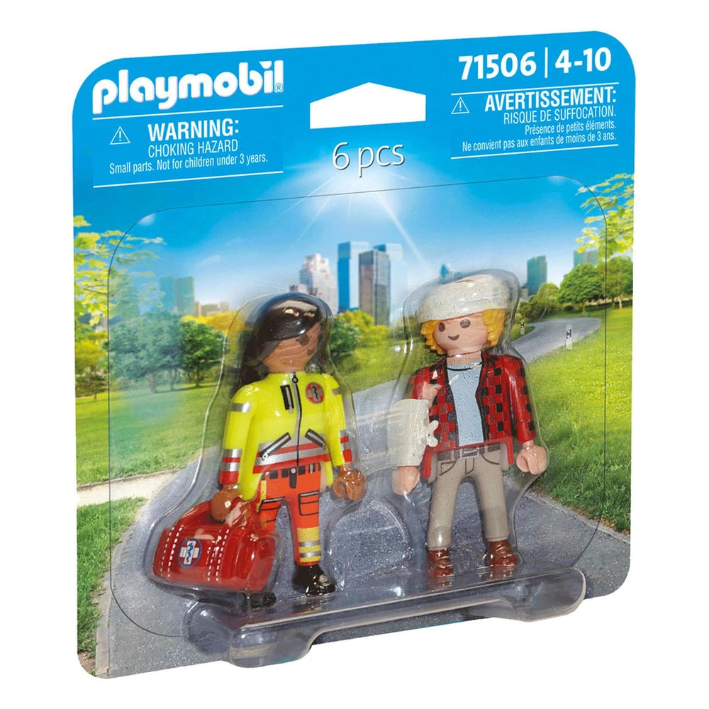 Playmobil Sanitäter mit Patient - 71506