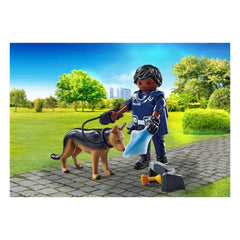 Playmobil Specials Polizeibeamter mit Spürhund - 71162