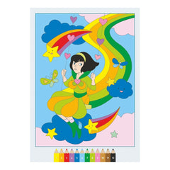Ravensburger - CreArt-Kreativ-Malbuch-Magisches-Regenbogenland-Kunst-und-Handwerk