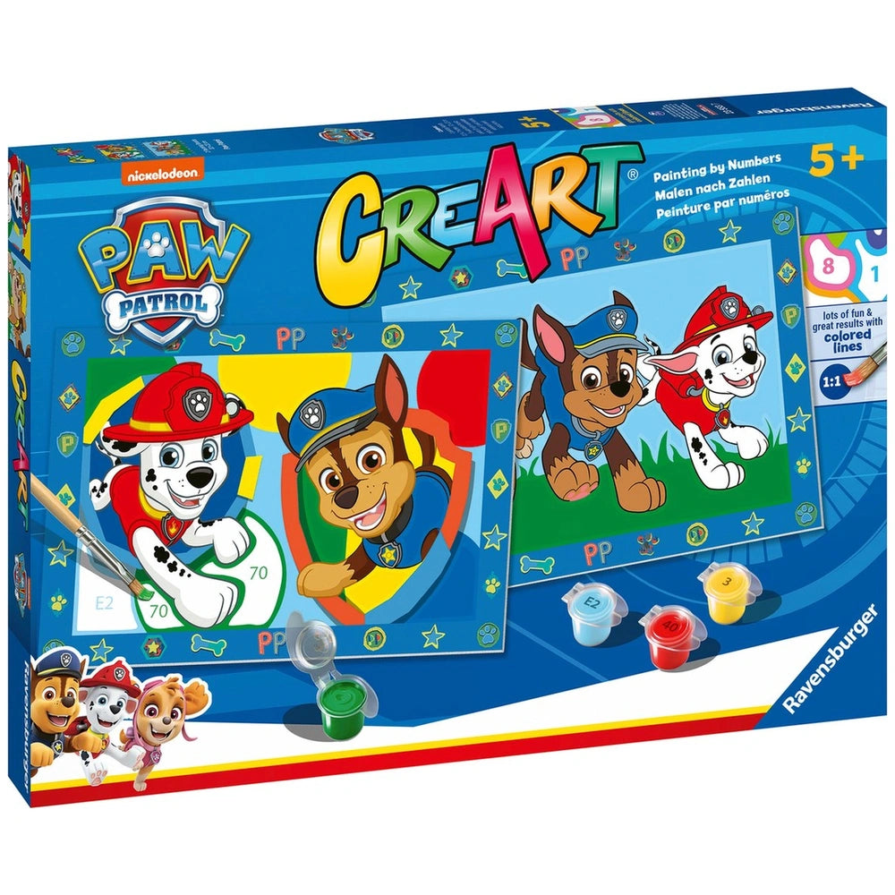 Ravensburger - Creart Paw Patrol - Malen nach Zahlen - Kunst & Handwerk