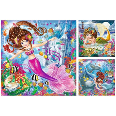 Ravensburger - Enchanting Mermaids - 3x49 Pieces - Puzzles