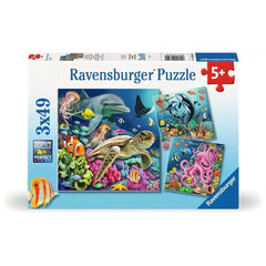 Ravensburger - Enchanting Underwater World - 3x49 Pieces - Puzzles