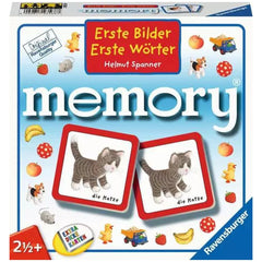 Ravensburger - Erste Bilder - Erste Wörter Memory - Brettspiel - Deutsche Ausgabe