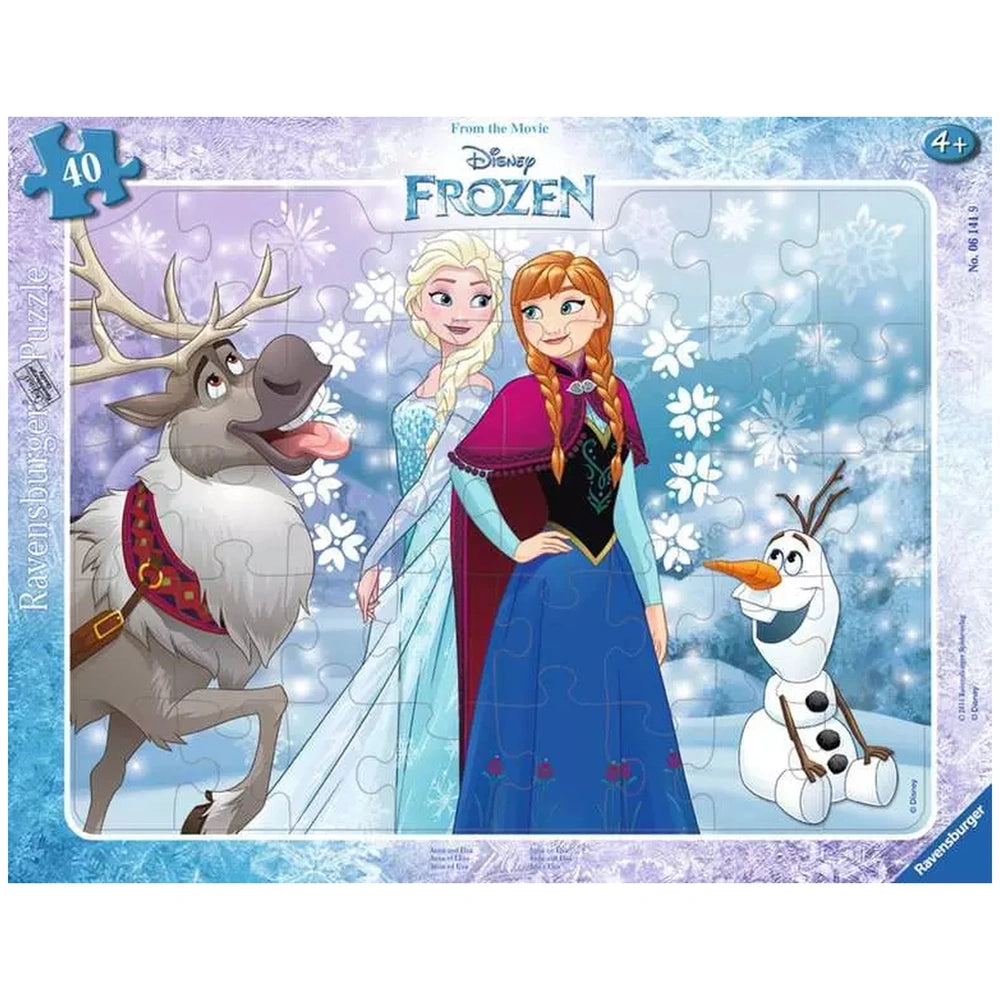 Ravensburger - Frozen - Anna und Elsa - 40 Teile - Puzzles
